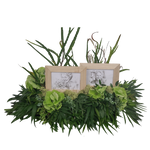 Bilderrahmen_-_Hortensie_-_Gruen