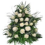 Gesteck_Hoch_-_Nur_Rosen_-_Weiss