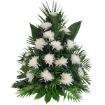 Gesteck_Hoch_-_Nur_Chrysanthemen_-_Weiss
