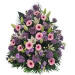 Grabgesteck_Hoch_-_Mann_Frau_-_Lila_Flieder_Weiss_Rosa_-_Allium_Lilien_Eustoma_Gerbera