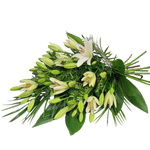 Grabstrauss_-_nur_Lilien_-_Weiss