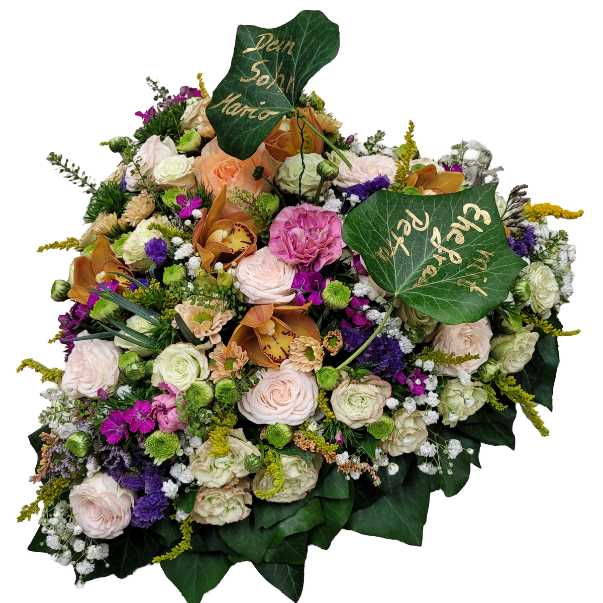 Herz_Gefuellt_-_Rosen_Orchiedea_Nelkan_Santini_Statice_Nelken_Bartnelken_Solidago_Limonium_Schleierkraut_-_Bunt_-_Sommer