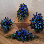 Kollektion Erdbestattung Sarg - Blau 