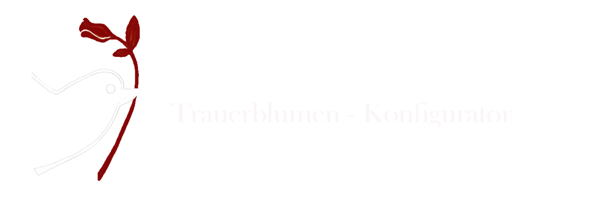 Trauerblumen Konfigurator