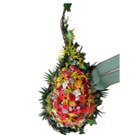 Traene_-_Rutbeckia_Solidago_Rosen_Gerbera_Reinfarn_Freesien_Clematis_Achilea_-_Orange_Gelb_Weiss_Rot_-_Sommer_Herbst