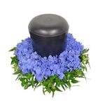 Urnenfusskranz_-_Hortensie_-_Blau