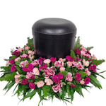 Urnenfusskranz_-_Mininelken-_Rosa_Pink