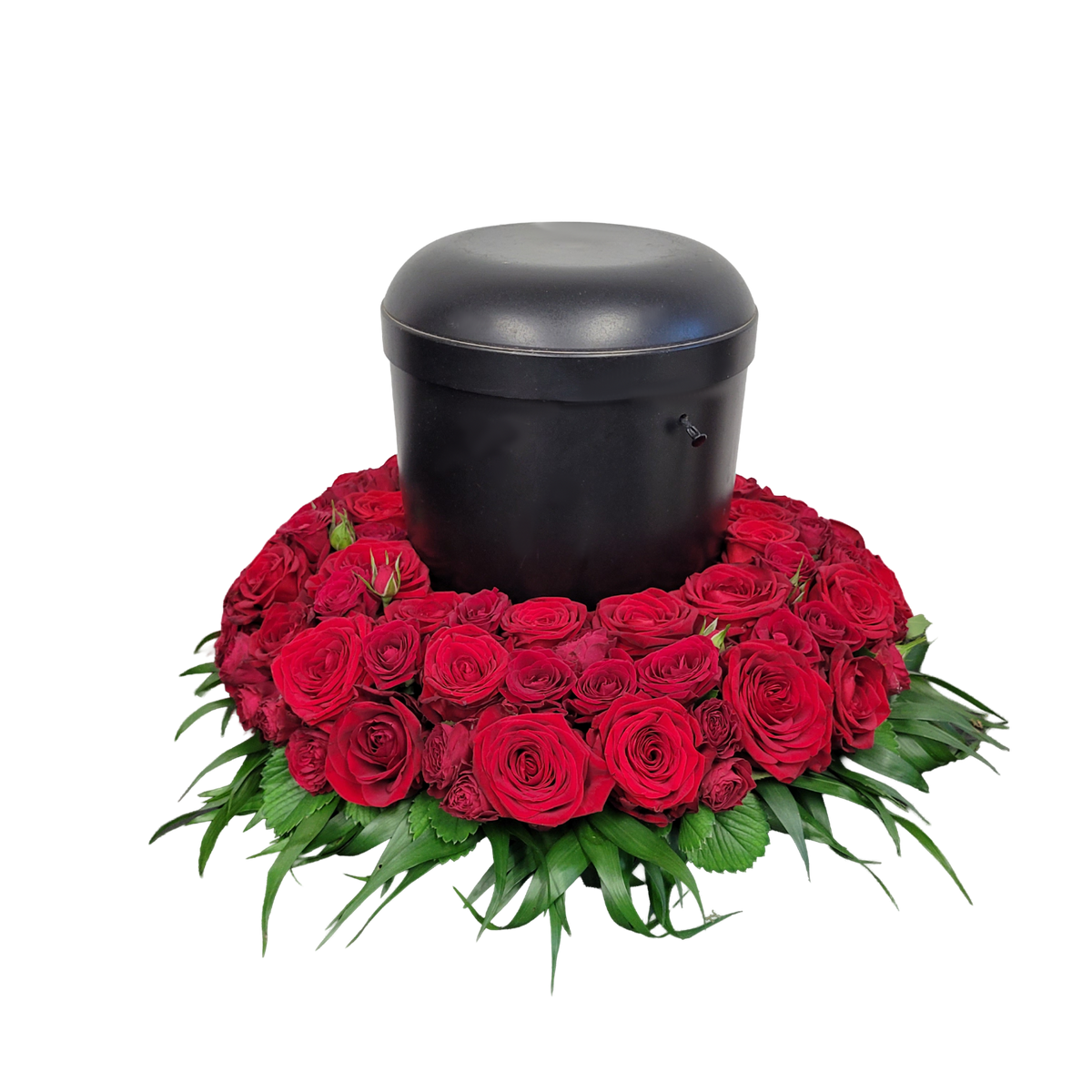 Urnenfusskranz_-_nur_Rosen_-_Rot