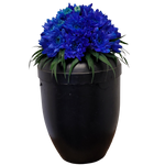 Urnenkrone_-_Nur_Chrysanthemen_-_Blau