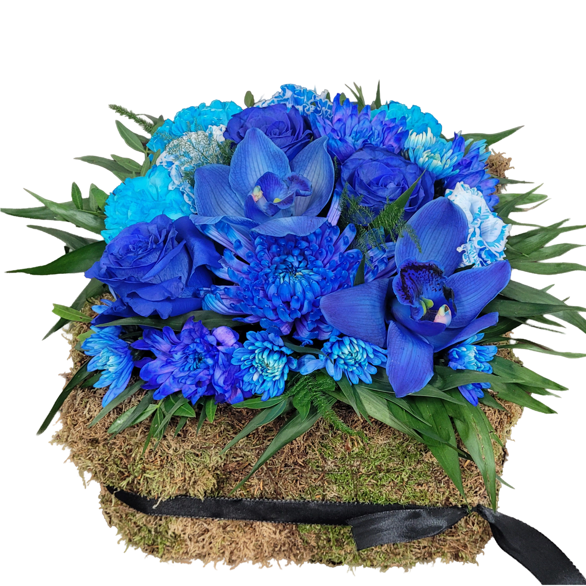 Wuerfel_-_Chrysanthemen_Feder_Chrysanthemen_Orchiedeen_Nelken_Rosen_-_Weiss_Blau