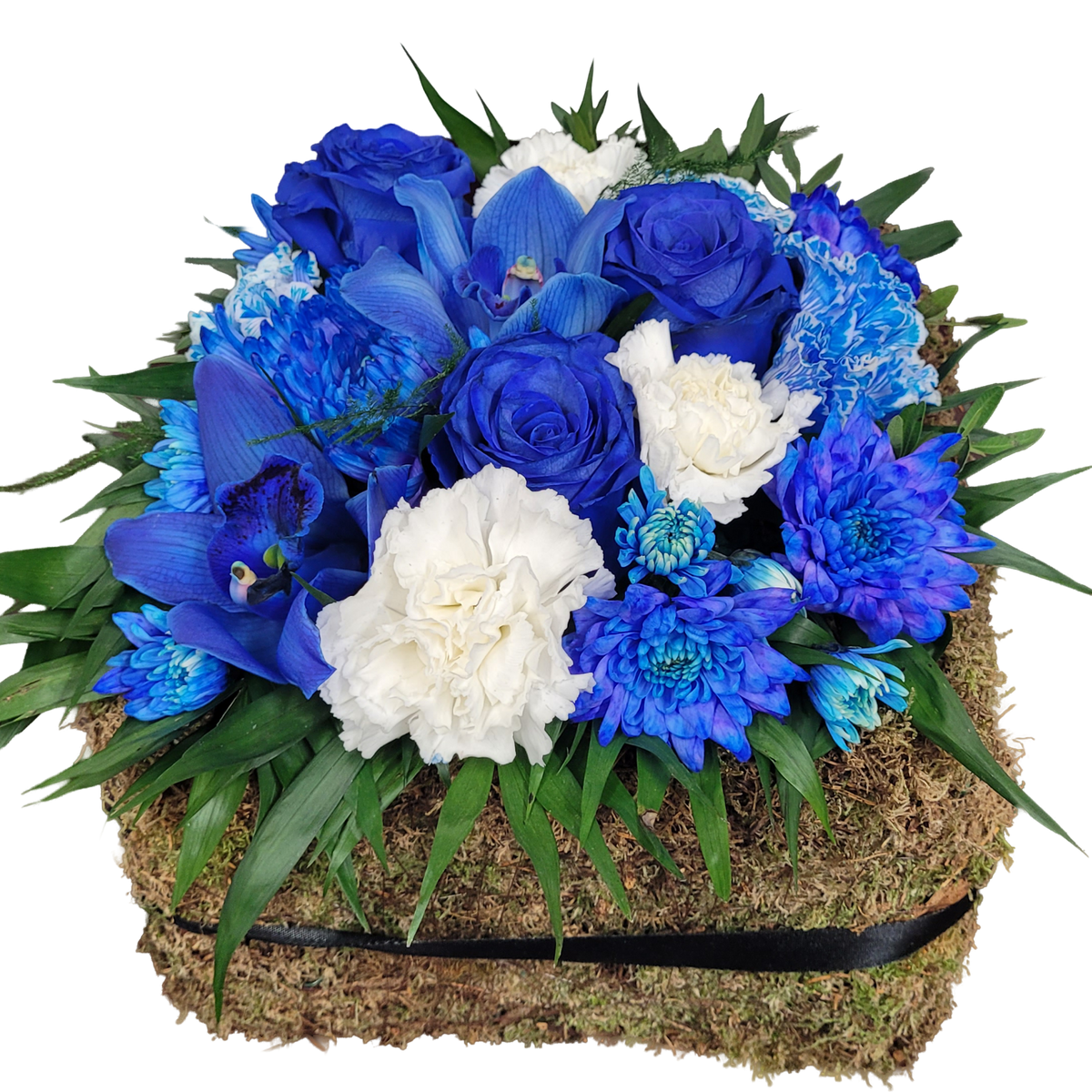 Wuerfel_-_Chrysanthemen_Rosen_Feder_Chrysanthemen_Orchiedeen_Nelken_Rosen_-_Weiss_Blau